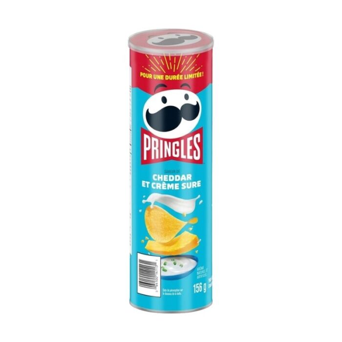 Pringles Cheddar & Sour Cream 156G