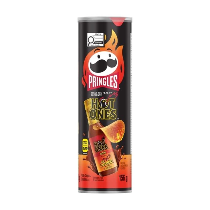 Pringles Hot Ones Rojo 156G