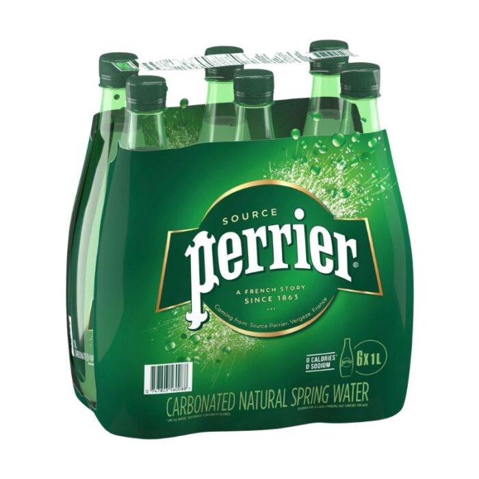 Perrier Carbonated Water 6X1L