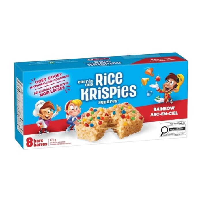 Rice Krispies Squares (Rainbow)
