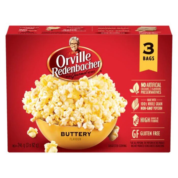 Orville Redenbacher Butter 3x85G