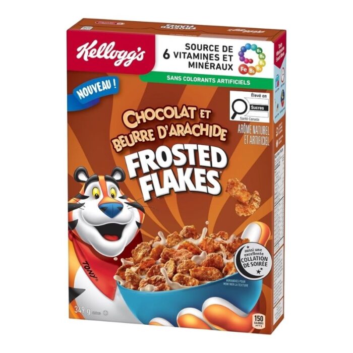 Frosted Flakes Chocolate Peanut Butter 349G