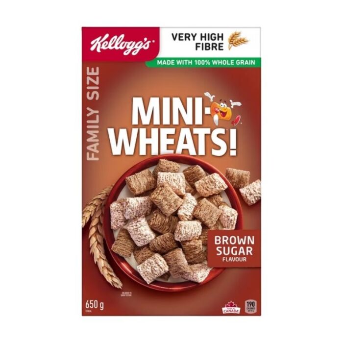 Mini Wheats - Brown Sugar 650G