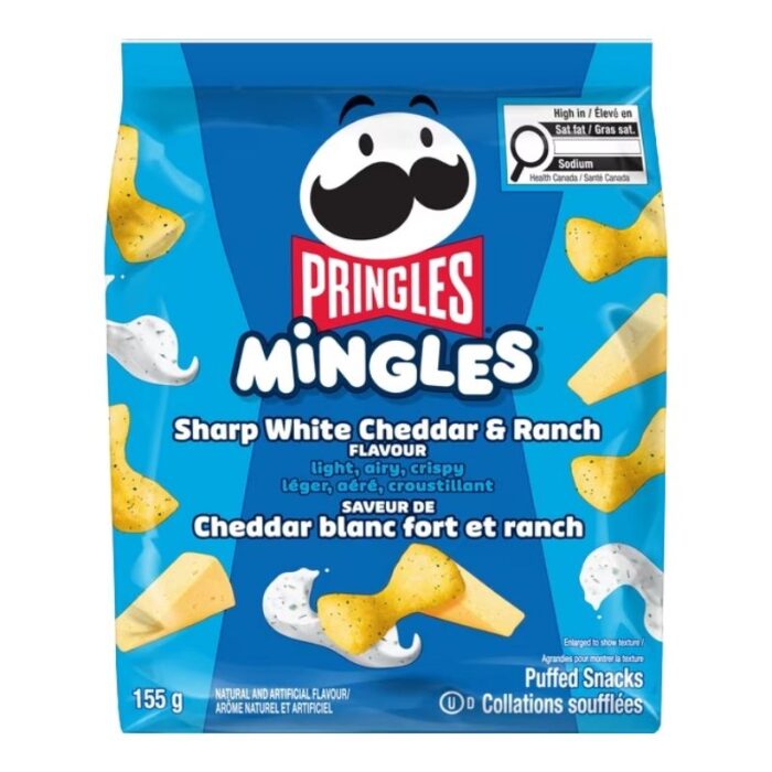 Pringles Mingles Sharp White Cheddar & Ranch
