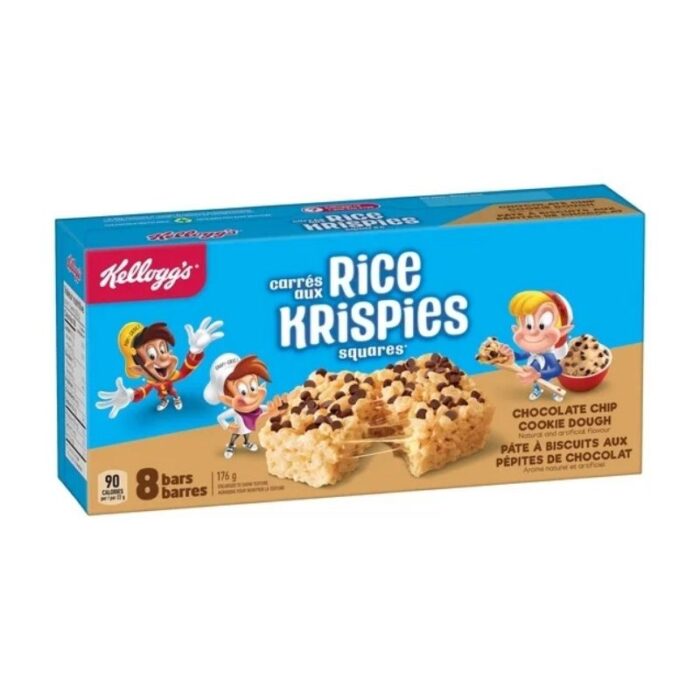 Rice Krispies Squares Bars Chocolate Chip Cookie Dough?176G