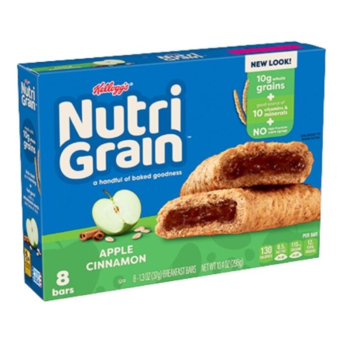 Nutrigrain Apple Cinnamon 295G
