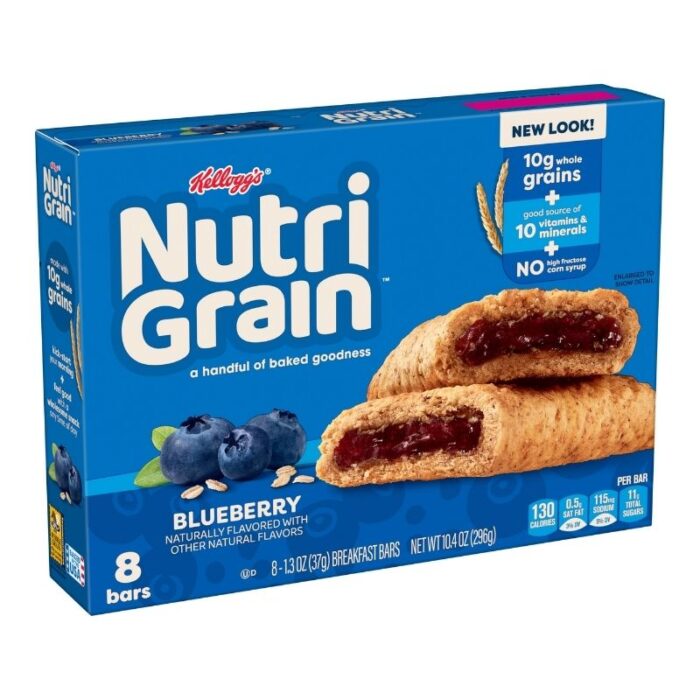 Nutrigrain Blueberry 295G