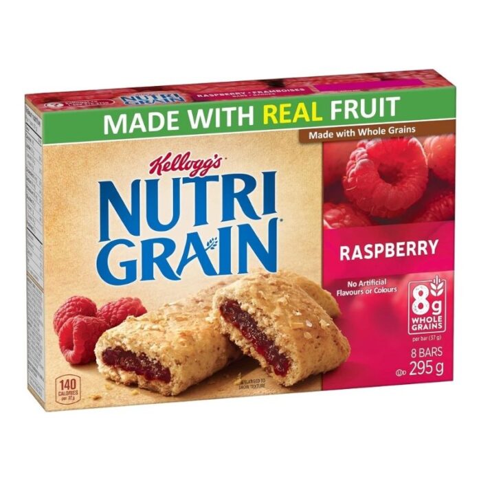 Nutrigrain Raspberry 295G